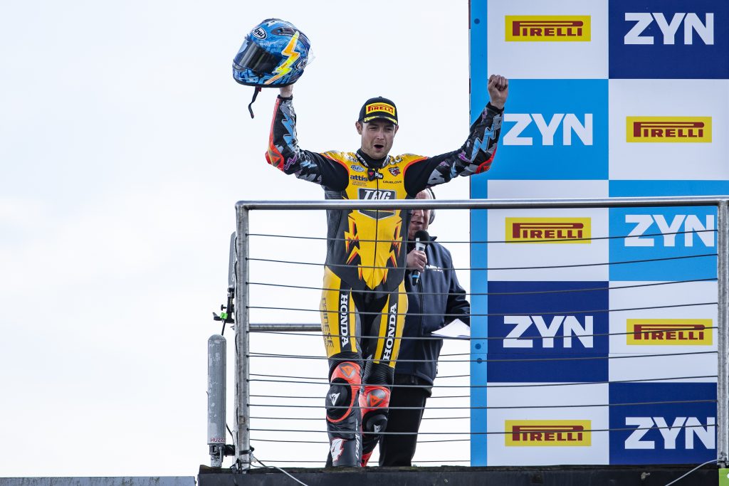 SUPERB SECOND & HOME ROUND JOY FOR TAG RACING HONDA